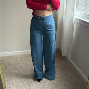 Derek Lam 10 Crosby wide leg trouser. Size 2